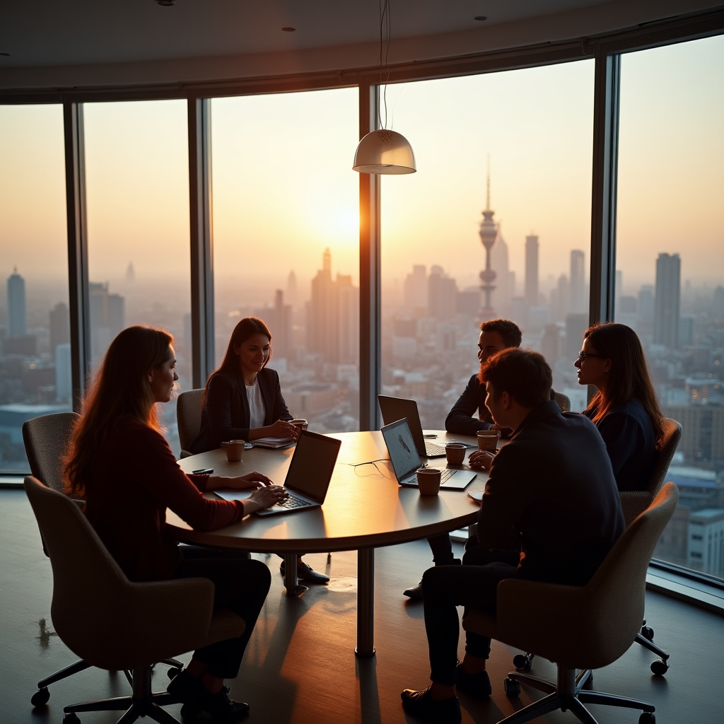 IT-профессионалы Астаны на рабочей встрече